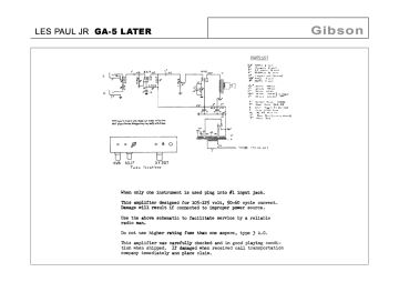Gibson-GA 5 ;Later model_GA 5T_Les Paul Junior GA 5.Amp preview